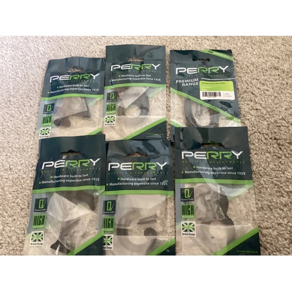 Perry Premium Metal Door Numbers House Flat Apartment Shop Bundle Stock +Screws - Picture 2 of 2